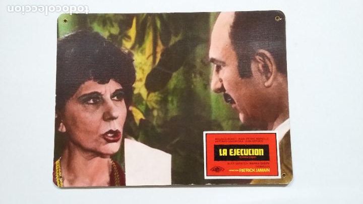 Cine: FOTOCROMO CARTON. LA EJECUCION. PATRICK JAMAIN. TDKC56