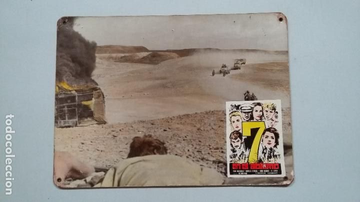 Cinema: FOTOCROMO CARTON. LOS 7 EN EL ABISMO. IVAN RASSIMOV. MONICA STREBEL. TDKC56