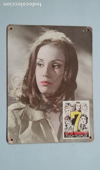 Cinema: FOTOCROMO CARTON. 7 EN EL ABISMO. IVAN RASSIMOV. MONICA STREBEL. TDKC56