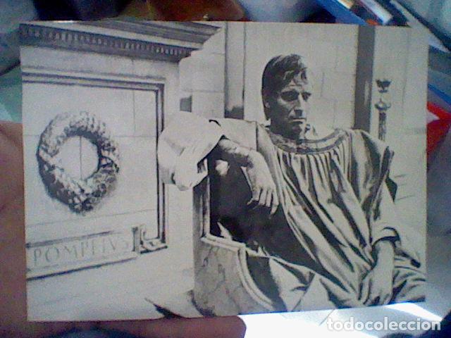 Cine: EL ASESINATO DE JULIO CESAR PELICULA CHARLTON HESTON FOTOGRAFIA 17 X 12 CMS APROX 1970 *