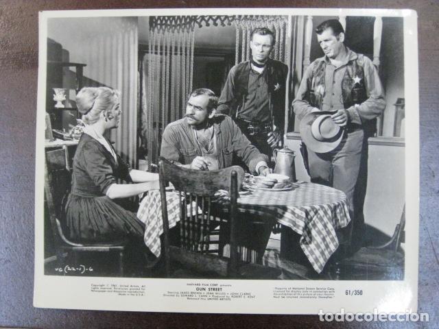 Cine: gun street - foto original b/n -  James Brown Jean Willes Edward L. Cahn film