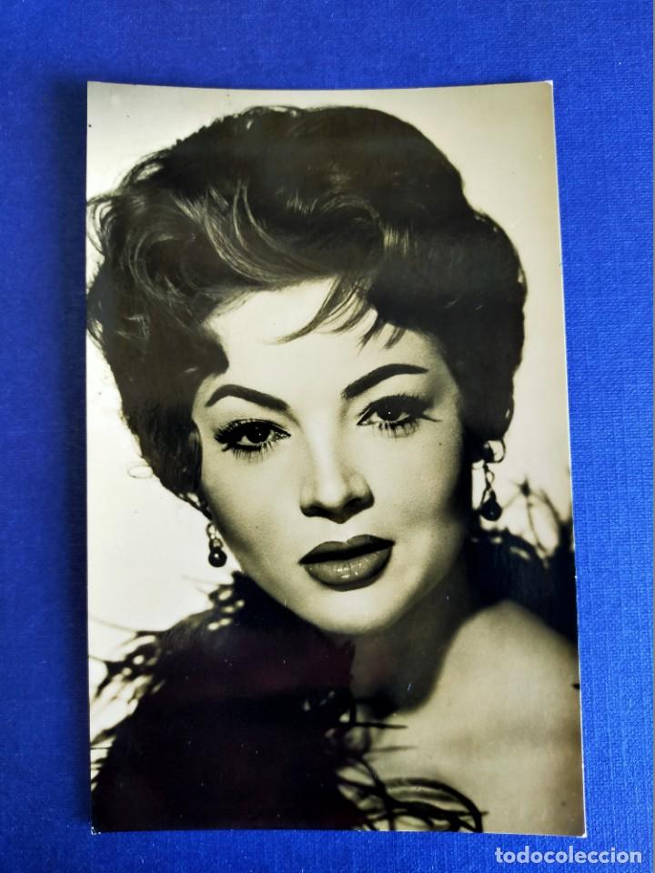 Cine: FOTO POSTAL: 7211 SARA MONTIEL EN FILM: MI ULTIMO TANGO - ARCHIVO BERMEJO - (ESCRITA)