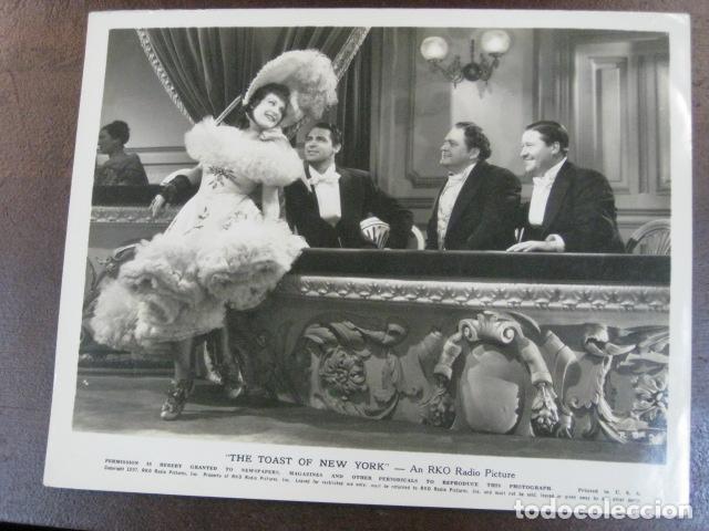 Cine: the toast of new york - foto original b/n El &iacute;dolo de Nueva York Edward Arnold cary grant Jack Oakie