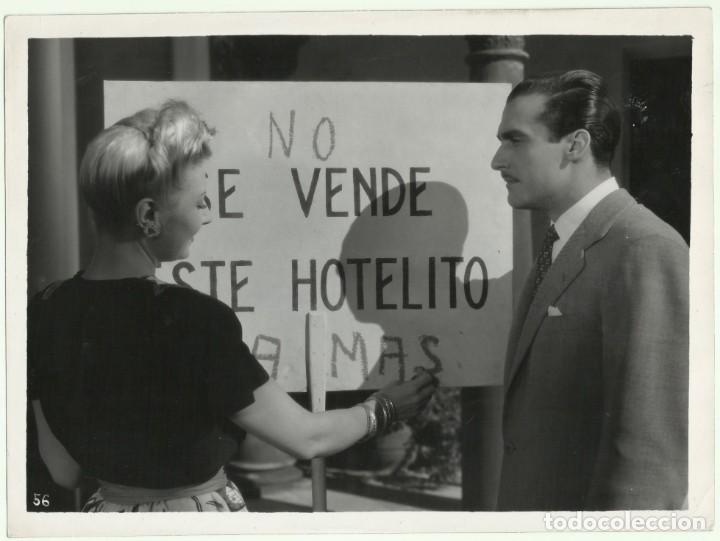 Cin&eacute;ma: F31240 LINA YEGROS LUIS PE&Ntilde;A NI TUYO NI MIO FOTO B/N ORIGIN ESPA&Ntilde;OLA FOTOGRAFO CARLOS PEREZ DE ROZAS