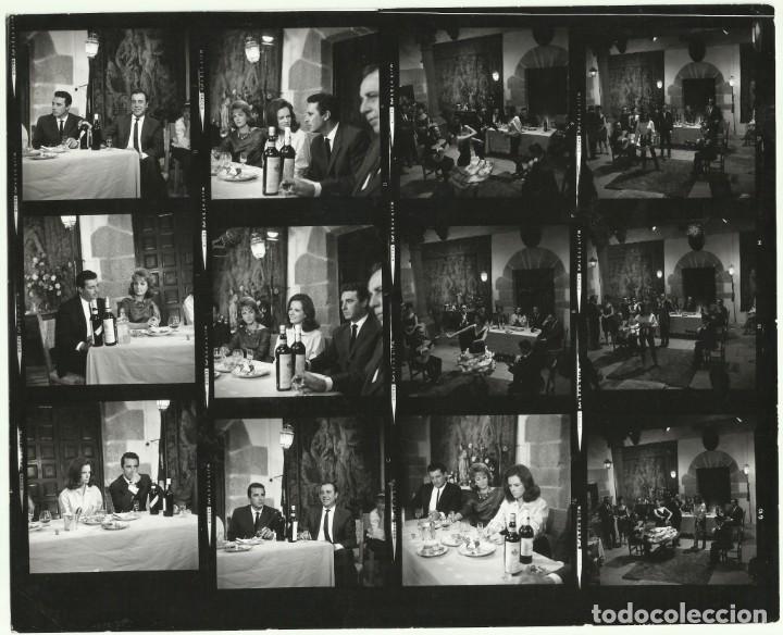 Cinema: F31417 COARTADA EN DISCO ROJO LUCIANA PALUZZI FERNANDO REY RODAJE FOTO B/N ORIGINAL ESPA&Ntilde;OLA