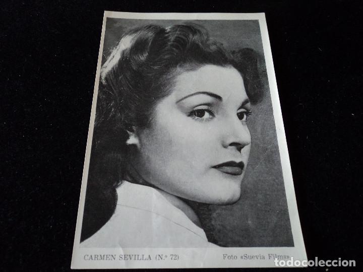 Cine: CARMEN SEVILLA Revista Florita - ARTISTAS DE LA PANTALLA n&ordm; 72 foto SUEVIA FILMS 15 x 17 cm