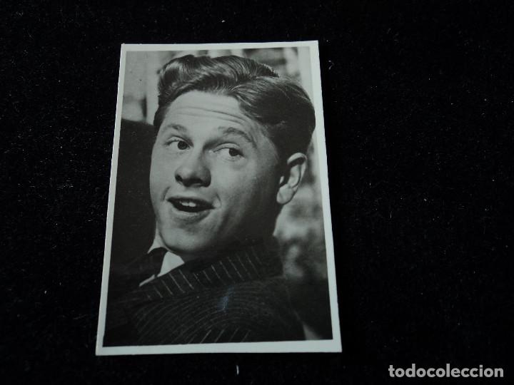 Cine: fotografia mickey rooney 6,5 x 4,5 cm