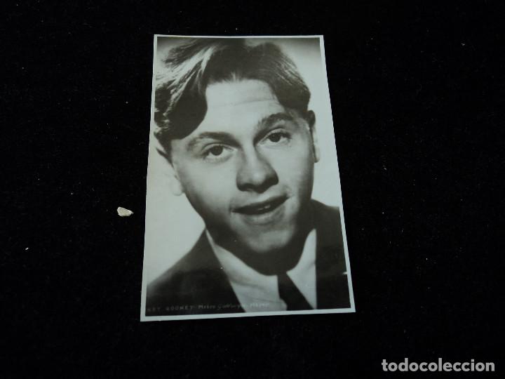 Cine: fotografia mickey rooney 8 x 5 cm apolo