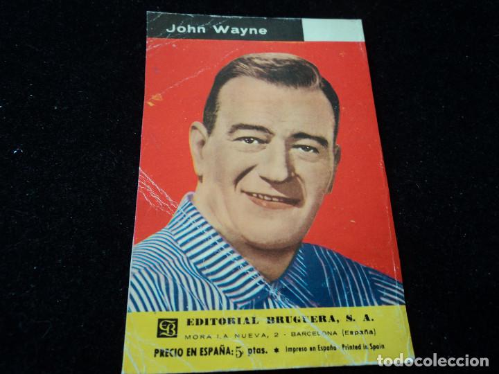 Cine: john wayne editorial bruguera 10 x 6,5 cm