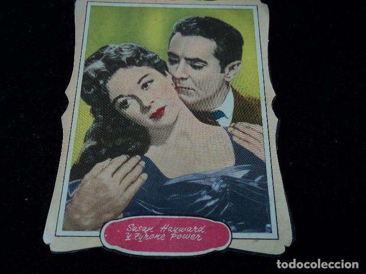 Cine: SUSAN HAYWARD Y TYRONE POWER- BRUGUERA RECORTADO 11 X 8 CM