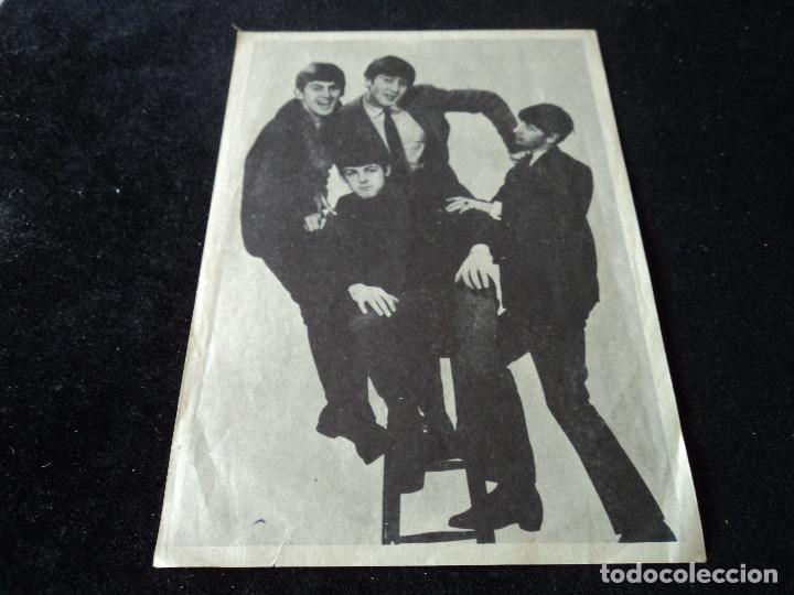 Cine: LAMINA DE THE BEATLES 19 X 14 CM