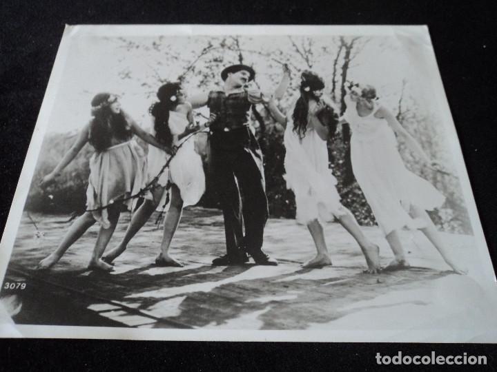 Cine: FOTOGRAFIA GRAN TAMA&Ntilde;O PELICULA DE CHARLIE CHAPLIN , LA QUIMERA DEL ORO 25 X 20 CM