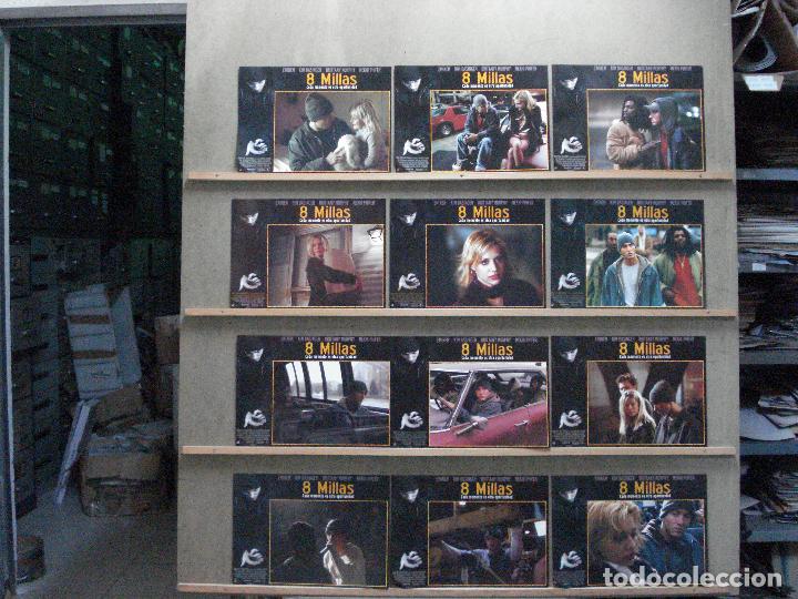 Kino: SCDO 030 8 MILLAS KIM BASINGER CURTIS HANSON EMINEM SET COMPLETO 12 FOTOCROMOS ORIGINAL ESTRENO