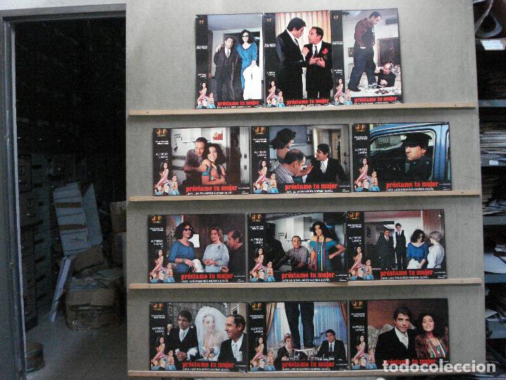 Kino: AAK10 PRESTAME TU MUJER ALFREDO LANDA NORMA DUVAL SET COMPLETO 12 FOTOCROMOS ORIGINAL ESTRENO