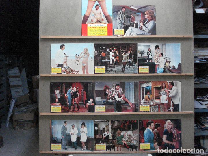 Kino: AAK15 LAS JUERGAS DEL SE&Ntilde;ORITO ARTURO FERNANDEZ SET 11 FOTOCROMOS ORIGINAL ESTRENO