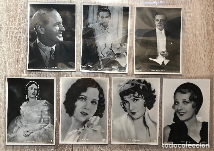 Cine: 7 FOTO-POSTALES ARTISTAS CINE