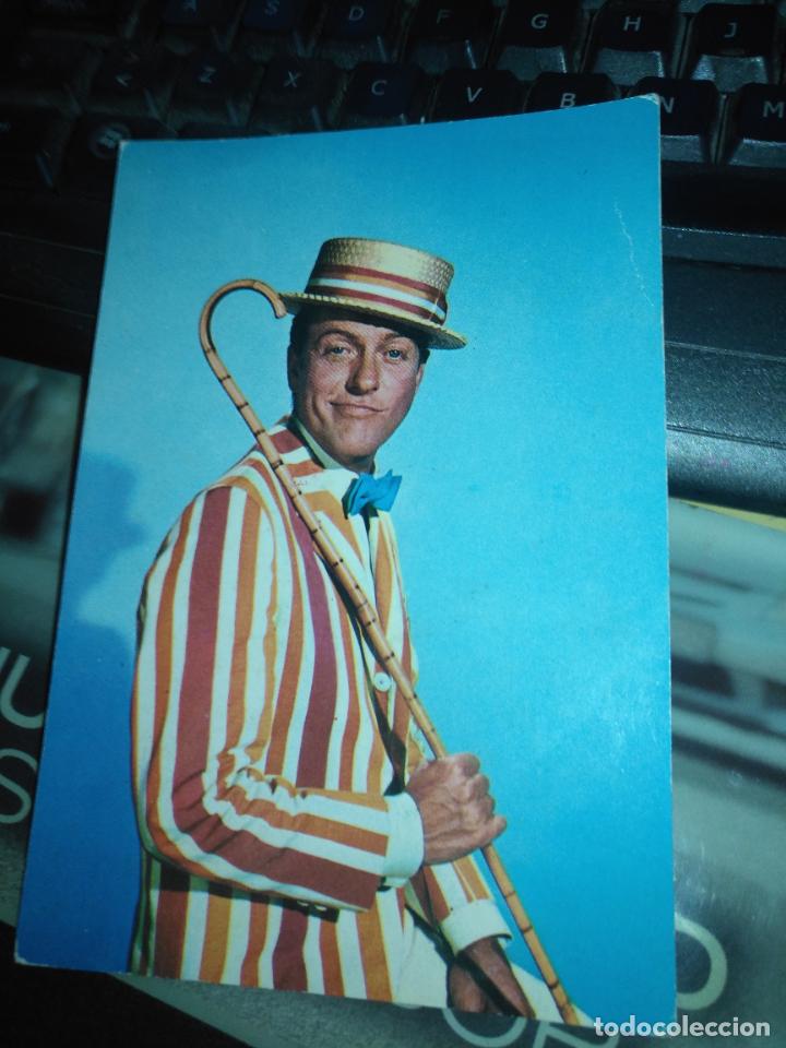 Cine: HAGA SU OFERTA - Postal Mary Poppins Walt Disney. A&ntilde;os 60s . Ediciones fher SIN ESCRIBIR