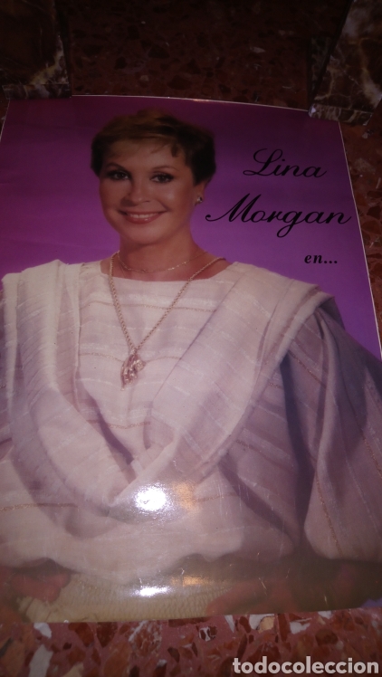Cine: Lina morgan poster 37 x 50