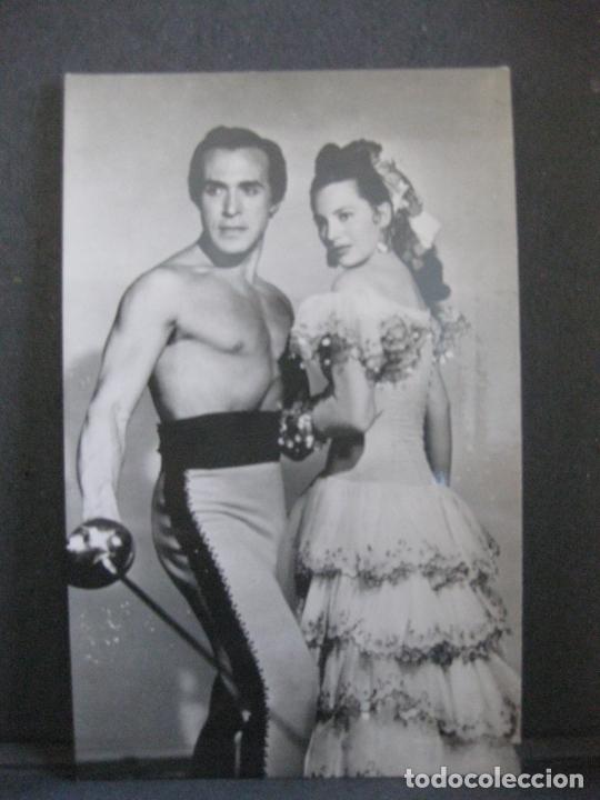 Cinema: 4963 RICARDO MONTALBAN Y CYD CHARISSE . EL SIGNO DEL RENEGADO.