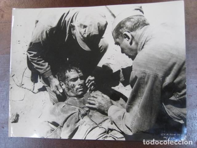 Cine: sendero de furia - foto original b/n - glenn corbett james stewart 2&ordm; guerra mundial