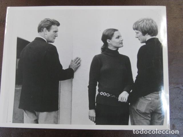 Cine: romy schneider - foto original b/n - film scene