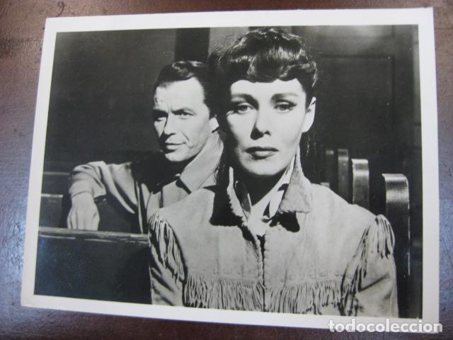 Cine: frank sinatra - FOTO original B/N - amarican film actor film scene