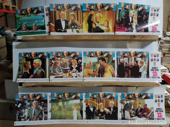 Cine: Ag&aacute;rralo como puedas 33 y 1/3: El insulto final Leslie Nielsen, Priscila Presley 12 FOTOCROMOS