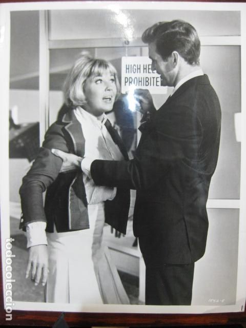 Cine: Do Not Disturb - foto original b/n - doris day rod taylor por favor no molesten
