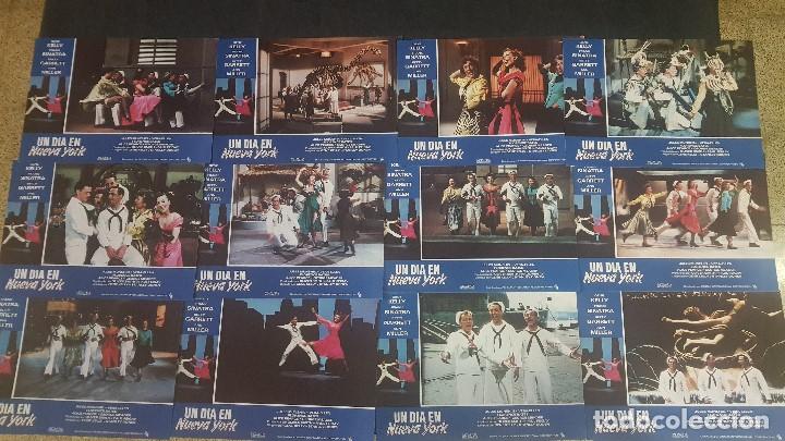 Cine: UN DIA EN NUEVA YORK - 12 FOTOCROMOS 34CMX24CM