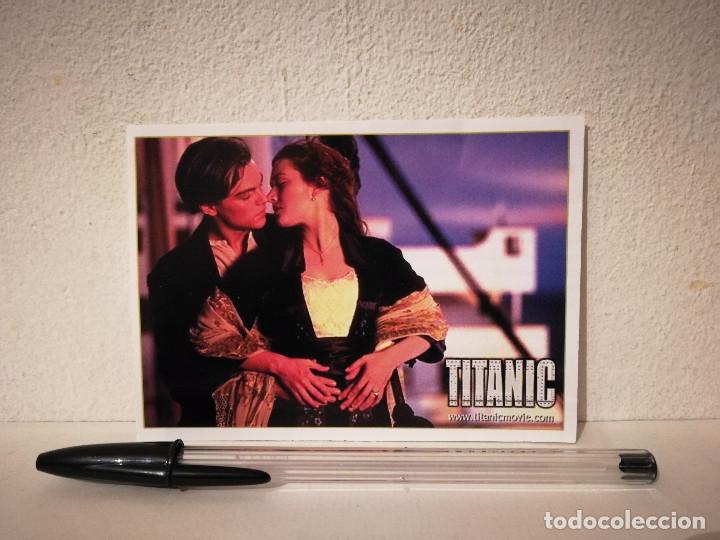 Cine: TARJETA PAPEL -9*13- TITANIC - LEONARDO DI CAPRIO - JAMES CAMERON