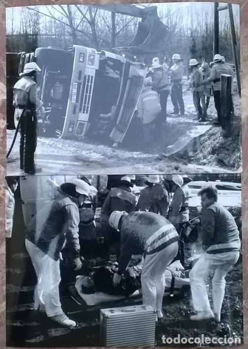 Cine: 3 fotos de Abdruck Honorarfrei: Notruf (Milchaster) 1992 (18x13 cm)