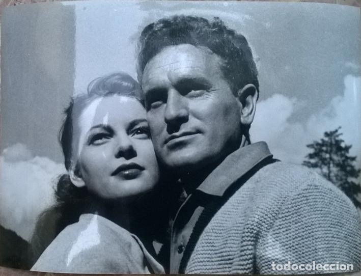 Cinema: 2 fotos de Abdruck Honorarfrei: Das Kreuz am J&auml;gersteig 1954 Gerd Fr&ouml;be/ Armin Dahlen/ Jester Naefe