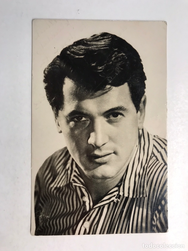 Cine: CINE Actores y Actrices Foto postal No.2727, Rock Hudson. Actor Estadounidense (h.1945?) Escrita...