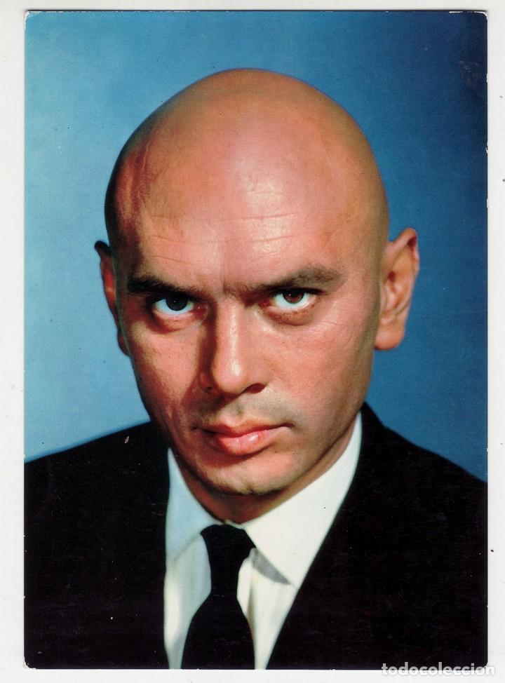 Kino: TARJETA POSTAL ARTISTAS DE CINE YUL BRYNNER N&ordm; 42 ROTALCOLOR MILANO B