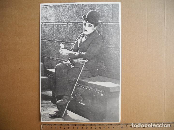 Cine: Charles Chaplin. Charlot. Luces de la ciudad. 18x27 REF BN-7 House of norman