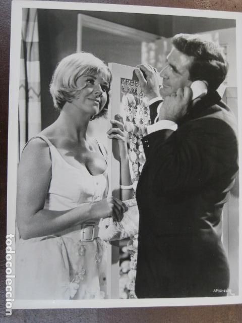 Cine: The Glass Bottom Boat - foto original b/n - rod taylor doris day una sirena sospechosa