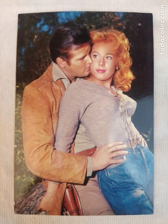 Cine: POSTAL A&Ntilde;OS 70/ROGER MOORE-VANEBLITZ/NUEVA!!!!!.