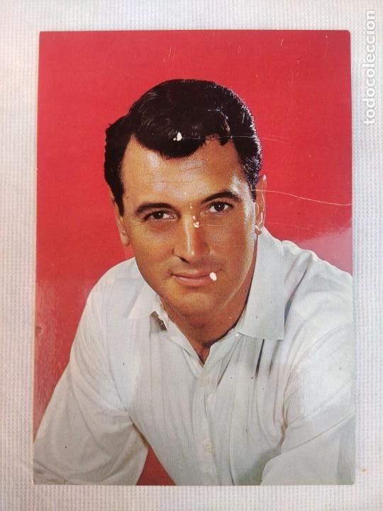 Cine: POSTAL A&Ntilde;OS 70/ROCK HUDSON/NUEVA!!!!!.