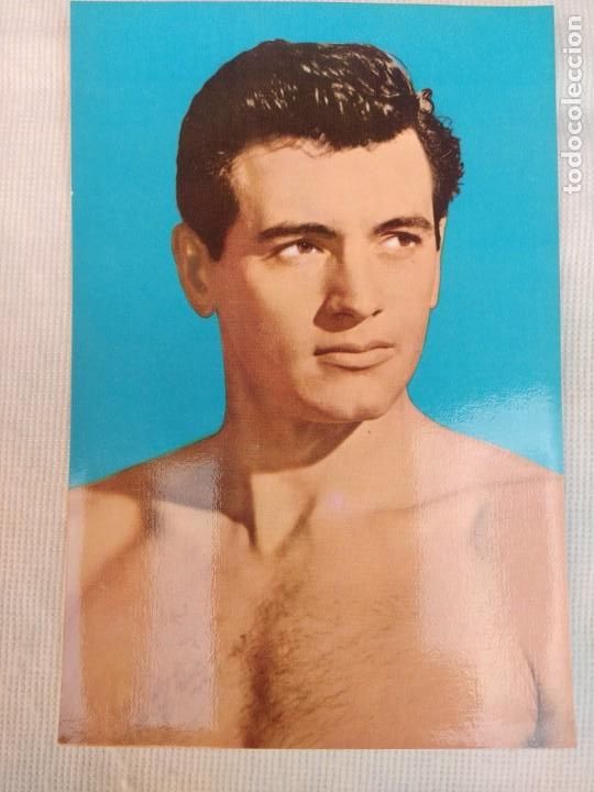 Cine: POSTAL A&Ntilde;OS 70/ROCK HUDSON/NUEVA!!!!!.