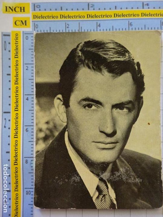Cin&eacute;ma: TARJETA FOTO POSTAL CINE. ACTORES ACTRICES. TARJETAS REVISTA FLORITA. 31 GREGORY PECK