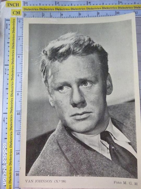 Cin&eacute;ma: FOTO DE CINE. ACTORES ACTRICES HOLLYWOOD. OBSEQUIO REVISTA FLORITA. 98 VAN JOHNSON