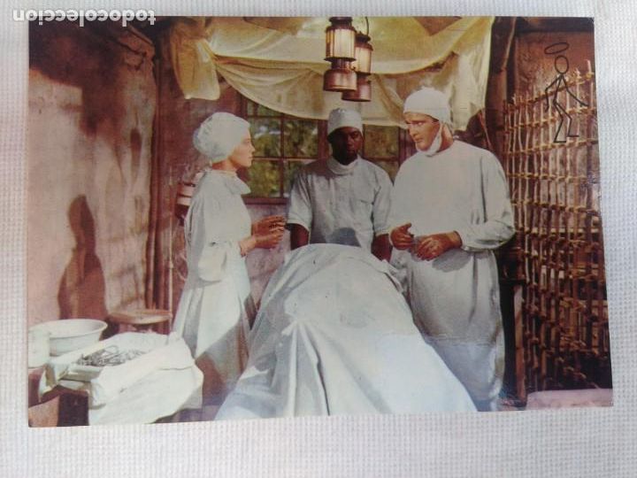 Cine: POSTAL A&Ntilde;OS 70/EL SANTO-ROGER MOORE/NUEVA!!!!!.