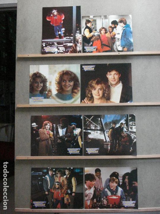 Cinema: AAM85 AVENTURAS EN LA GRAN CIUDAD ELISABETH SHUE SET 8 FOTOCROMOS ORIGINAL ALEMAN