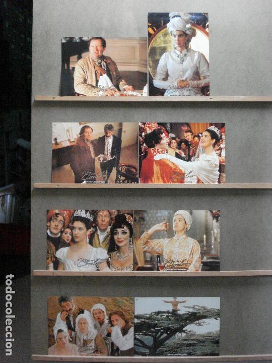 Cine: AAM89 LA PRINCESA CARABOO PHOEBE CATES SET 8 FOTOCROMOS ORIGINAL ALEMAN
