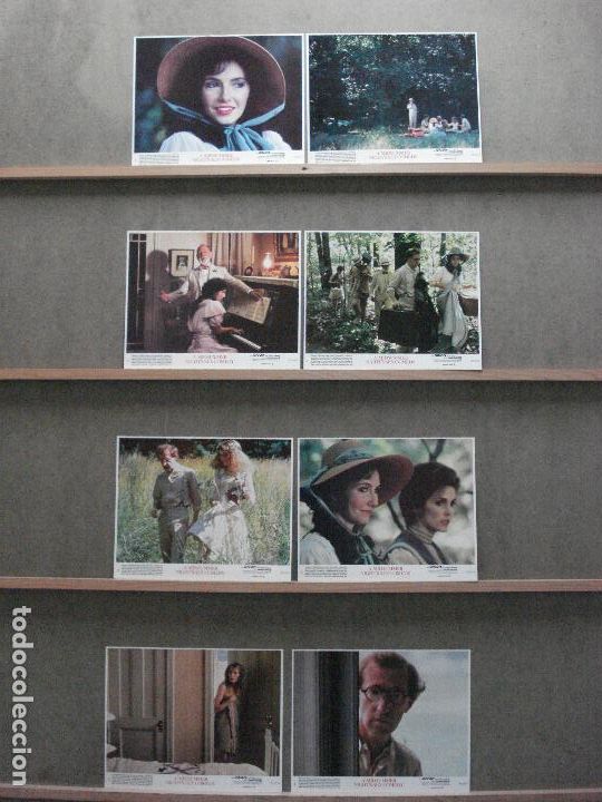 Cine: AAN24 LA COMEDIA SEXUAL DE UNA NOCHE DE VERANO FARROW ALLEN SET 8 FOTOCROMOS ORIGINAL AMERICANO