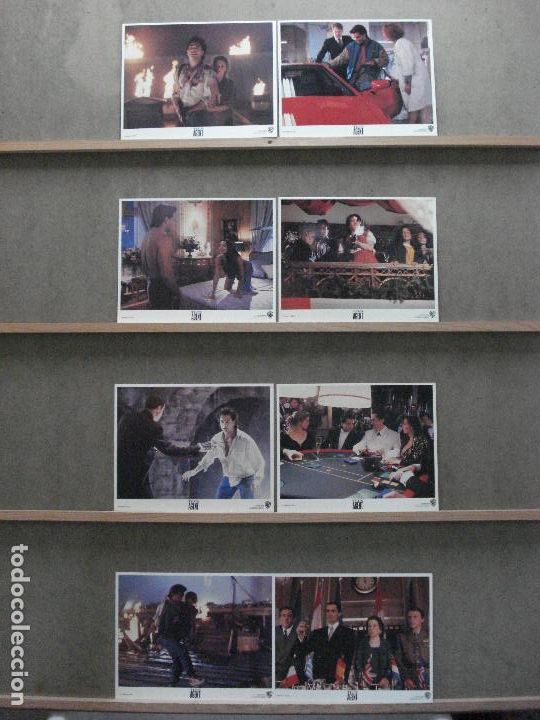 Cine: AAN26 AGENTE JUVENIL RICHARD GRIECO GABRIELLE ANWAR SET 8 FOTOCROMOS ORIGINAL AMERICANO