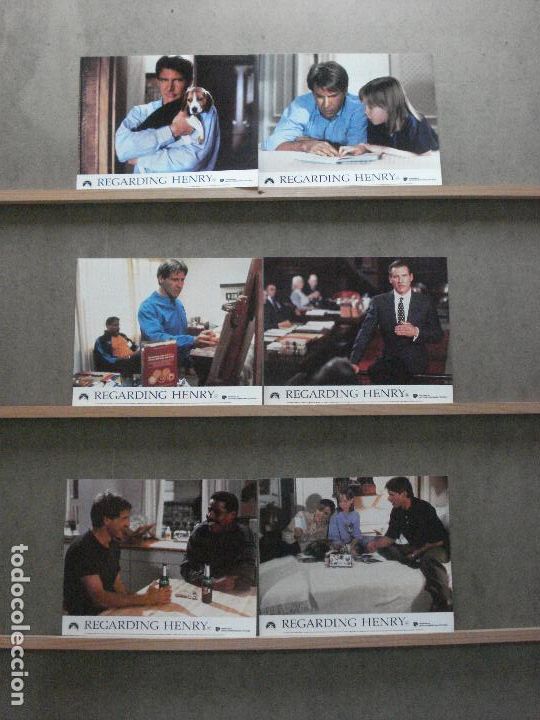 Cinema: AAN39 A PROPOSITO DE HENRY HARRISON FORD SET 6 FOTOCROMOS ORIGINAL INGLES