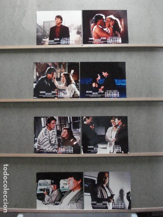 Cine: AAN40 LA NOCHE DE LOS CRISTALES ROTOS TOM BERENGER GRETA SCACCHI SET 8 FOTOCROMOS ORIGINAL INGLES