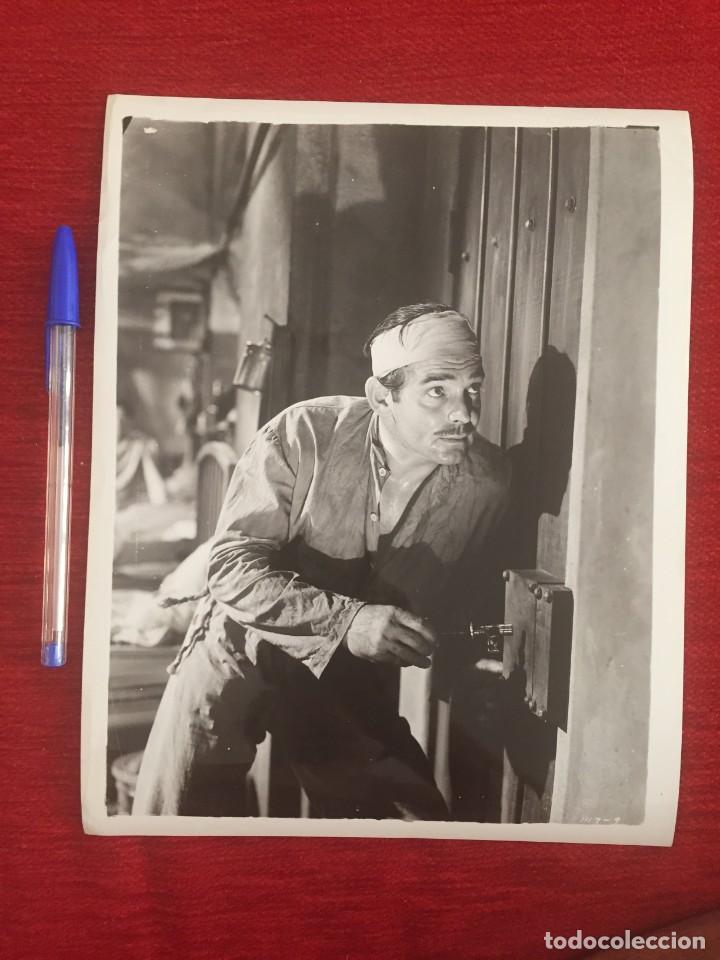 Cine: F9753 FOTO FOTOGRAFIA ORIGINAL DE PRENSA CINE CLARK GABLE STRANGE CARGO 1939