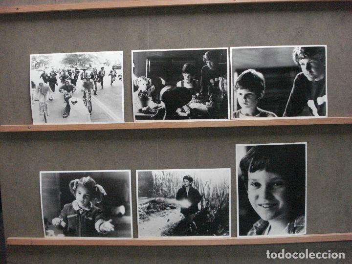Cine: F31815 E.T. EL EXTRATERRESTRE STEVEN SPIELBERG 6 FOTOS B/N ORIGINALES ESPA&Ntilde;OLAS